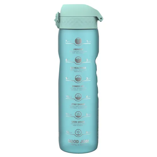 Ion8 1 Litre Water Bottle with Times to Drink