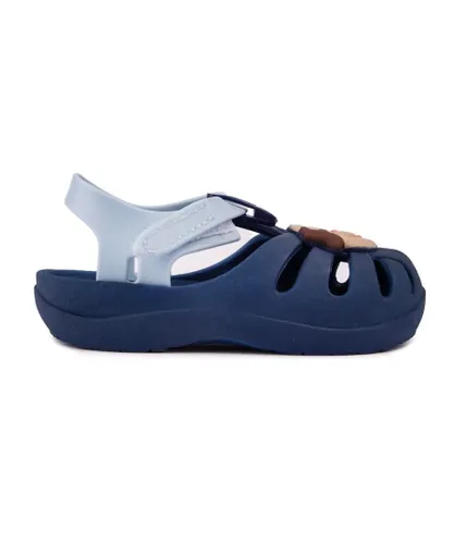 Ipanema Childrens Unisex Summer Pets - Baby Sandals - Blue Rubber