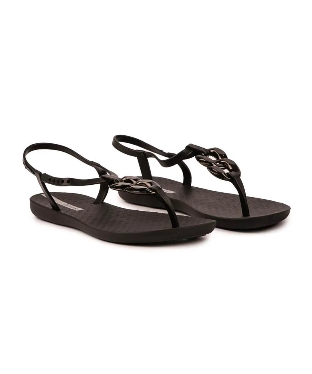 Ipanema Womens Connect Sandals - Black Rubber