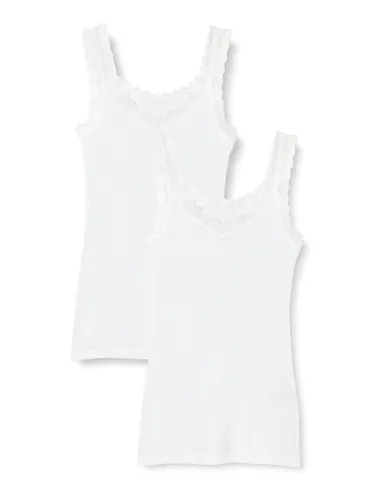 Iris & Lilly Women's Cotton Modal Vest Top