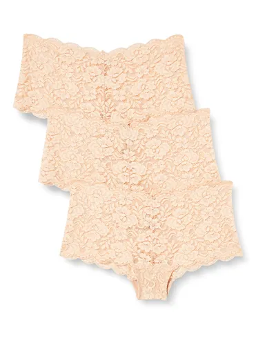 Iris & Lilly Women's Lace Cheeky Hipster Knickers