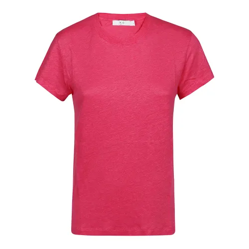 IRO , Fushia Third T-Shirt ,Pink female, Sizes: