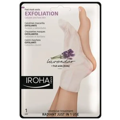 Iroha Exfoliation Progressive Foot Socks With Lavender Female 2 Stk.