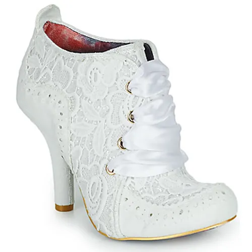 Irregular Choice  Abigail's 3rd Party  women's Low Ankle Boots in White