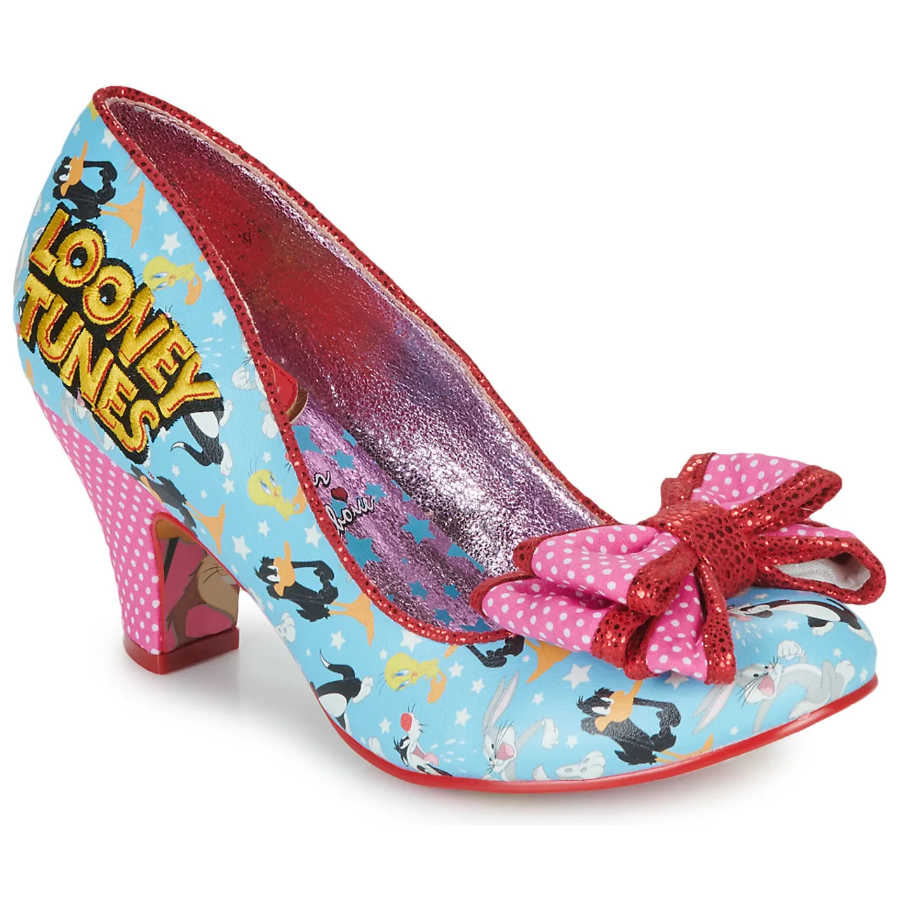 Irregular Choice  LOONEY TUNES 27  women's Court Shoes in Multicolour