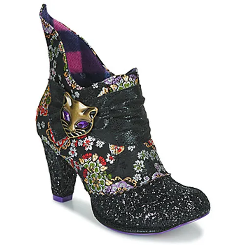 Irregular Choice  Miaow  women's Low Ankle Boots in Black