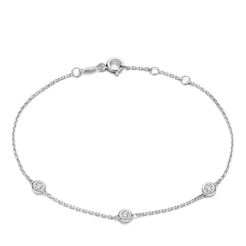 Isabel Bernard Bracelets - De la Paix Alfie 14 karat bracelet  diamond 0.12 - silver - Bracelets for ladies