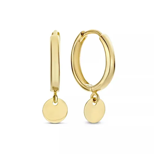 Isabel Bernard Earrings - Isabel Bernard Le Marais Jeanne 585er Golden Creol - gold - Earrings for ladies
