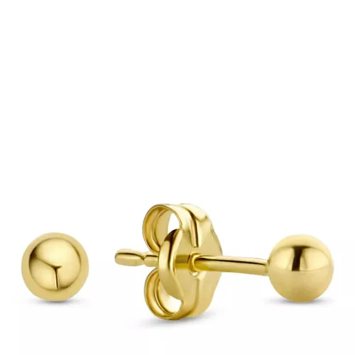 Isabel Bernard Earrings - Le Marais Nadie 14 Karat Ear Studs With Spheres - gold - Earrings for ladies
