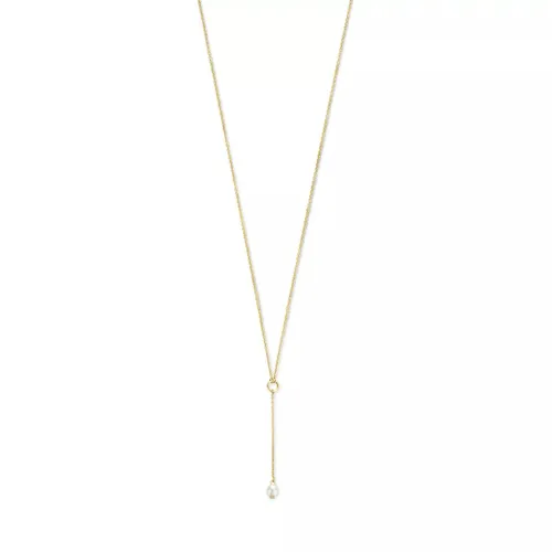 Isabel Bernard Necklaces - Belleville Luna 14 Karat Necklace With Freshwater - gold - Necklaces for ladies