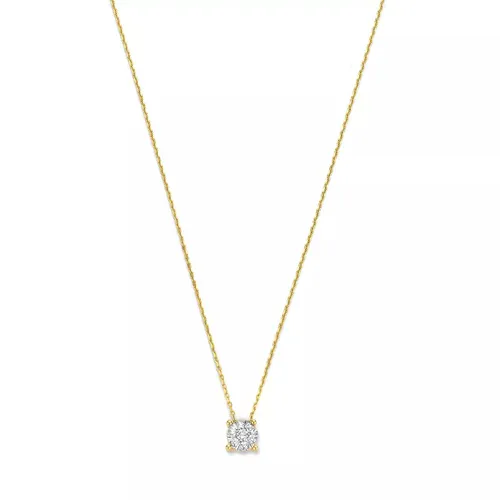 Isabel Bernard Necklaces - De la Paix Hanaé 14 karat necklace  diamond 0.14 - gold - Necklaces for ladies