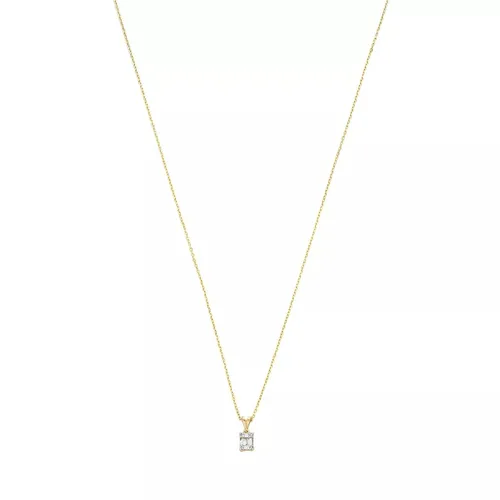 Isabel Bernard Necklaces - De la Paix Maxime 14 karat necklace  diamond 0.11 - gold - Necklaces for ladies
