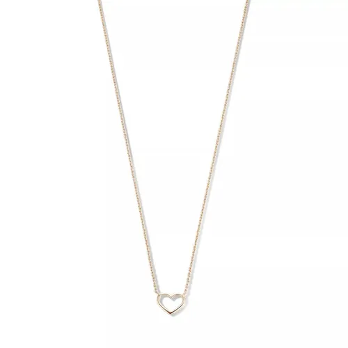 Isabel Bernard Necklaces - La Concorde Alizã©E 14 Karat Necklace With Heart - quarz - Necklaces for ladies