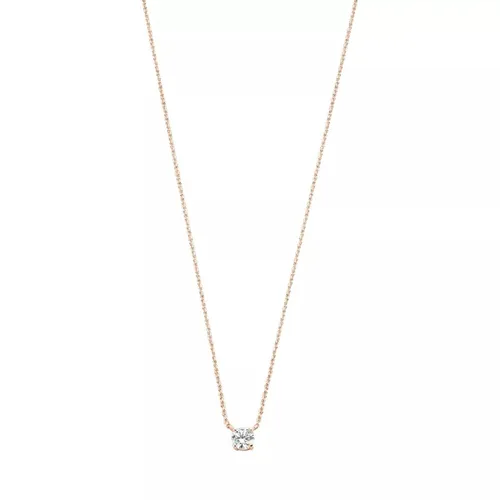 Isabel Bernard Necklaces - La Concorde Axelle 14 Karat Necklace With Zirconia - quarz - Necklaces for ladies