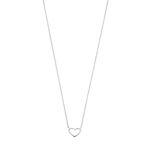 Isabel Bernard Necklaces - Saint Germain Alizã©E 14 Karat Necklace With Heart - silver - Necklaces for ladies