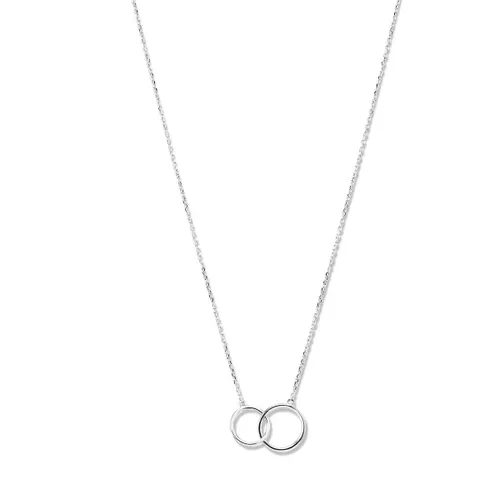 Isabel Bernard Necklaces - Saint Germain Loulou 14 Karat Necklace With Circle - silver - Necklaces for ladies