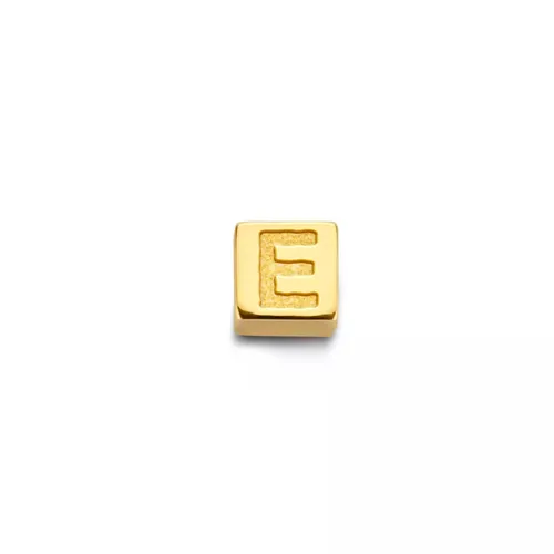 Isabel Bernard Pendants & Charms - E Gold Le Carré Felie 14 Karat Cube Charm - gold - Pendants & Charms for ladies