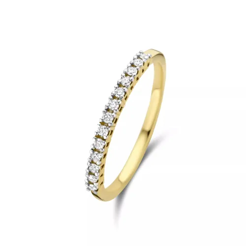 Isabel Bernard Rings - Isabel Bernard De la Paix Madeline 585er Golden Ri - gold - Rings for ladies