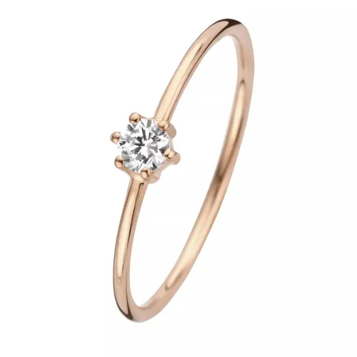 Isabel Bernard Rings - La Concorde Abelle 14 Karat Ring With Zirconia - quarz - Rings for ladies