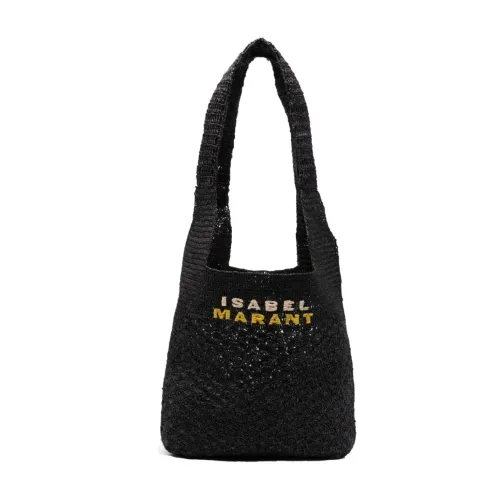 Isabel Marant , Black Praia Medium-GC Bags ,Black female, Sizes: ONE SIZE