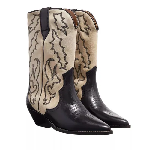 Isabel Marant Boots & Ankle Boots - Duerto Embroidered Western Boots - beige - Boots & Ankle Boots for ladies