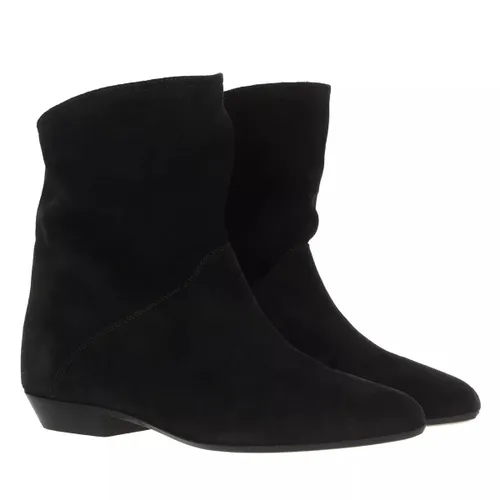 Isabel Marant Boots & Ankle Boots - Solvan Ankle Boots Suede Leather - black - Boots & Ankle Boots for ladies