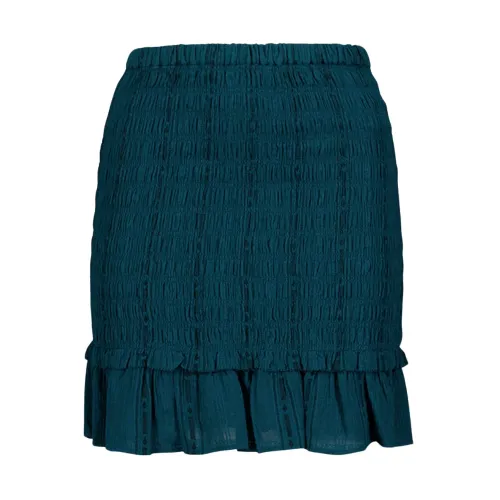 Isabel Marant Étoile , Dorela Cotton Miniskirt ,Green female, Sizes: