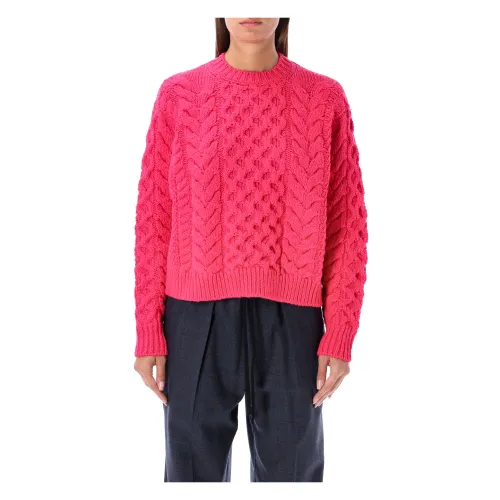 Isabel Marant Étoile , Jake Knit Sweater ,Pink female, Sizes: