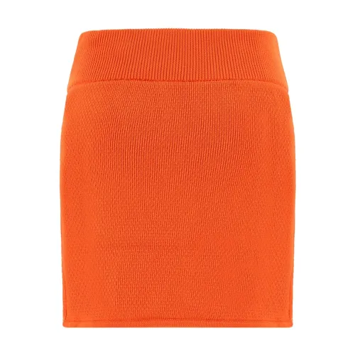 Isabel Marant Étoile , Olgane Mini Skirt ,Orange female, Sizes: