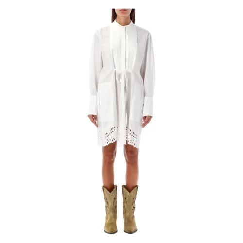 Isabel Marant Étoile , Rheana Shirt Dress ,White female, Sizes: