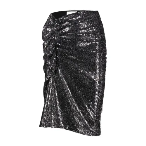 Isabel Marant Étoile , Silver Dolen Skirt ,Gray female, Sizes: