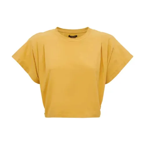 Isabel Marant Étoile , T-Shirts ,Yellow female, Sizes: