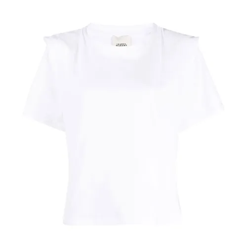 Isabel Marant Étoile , White Zelitos Tee Shirt ,White female, Sizes: