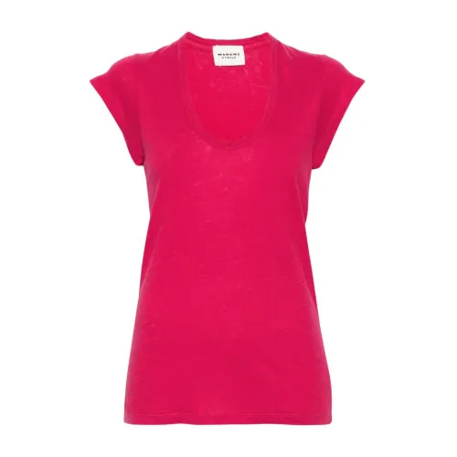 Isabel Marant Étoile , Zankou TEE Shirt ,Pink female, Sizes: