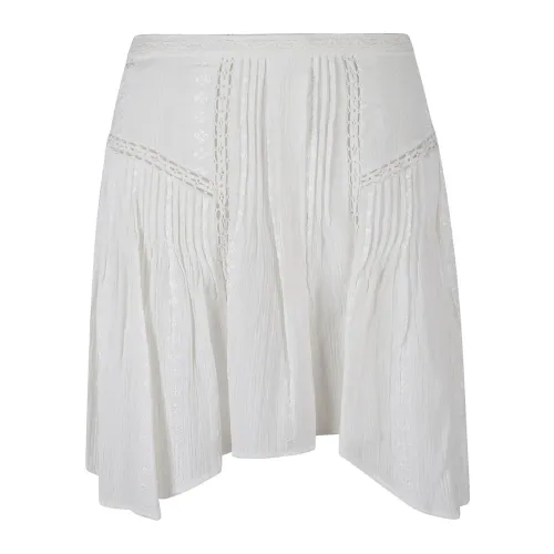 Isabel Marant , Jorena Denim Skirt ,White female, Sizes:
