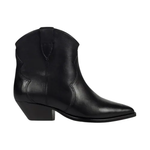 Isabel Marant , Leather Pointed Toe Boots ,Black female, Sizes: