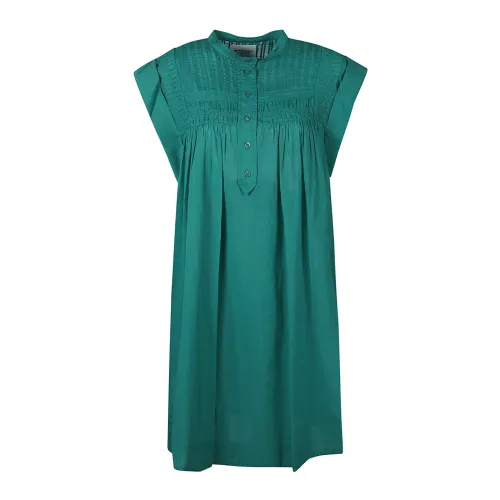 Isabel Marant , Leazali Mini Dress ,Green female, Sizes: