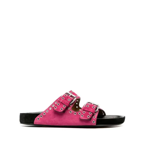 Isabel Marant , Lennyo buckle sandals ,Pink female, Sizes: