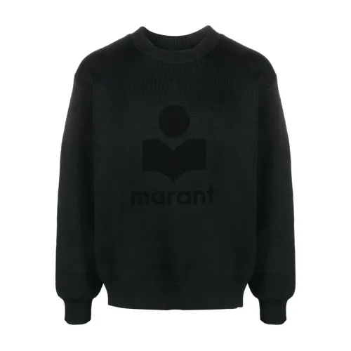 Isabel Marant , Logo Sweater by Marant ,Black male, Sizes: