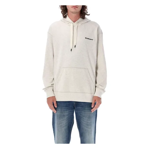 Isabel Marant , Marcello Hoodie - Stylish and Comfortable ,Beige male, Sizes: