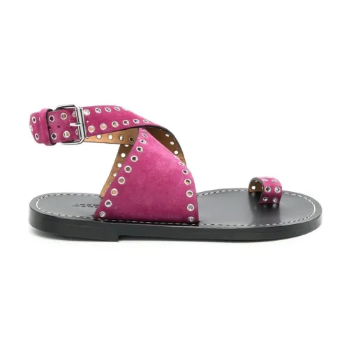 Isabel Marant , Sd0007Fa-A1B14S Sandals ,Purple female, Sizes: