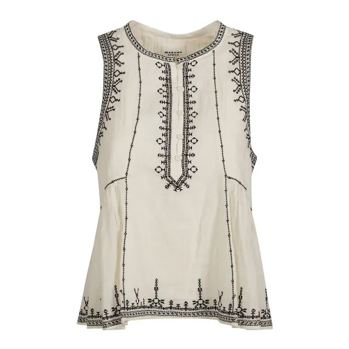 Isabel Marant , Top in Pagos Style ,Beige female, Sizes: