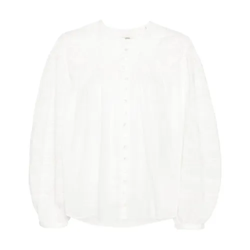 Isabel Marant , White Shirts with 5.0cm Brim and 55.0cm Circumference ,White female, Sizes:
