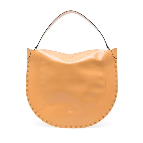 Isabel Marant , Womens Bags Shoulder Bag Beige Ss24 ,Orange female, Sizes: ONE SIZE