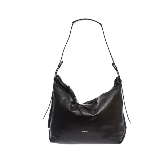 Isabel Marant , Women's Bags Shoulder Bag Black Ss24 ,Black female, Sizes: ONE SIZE