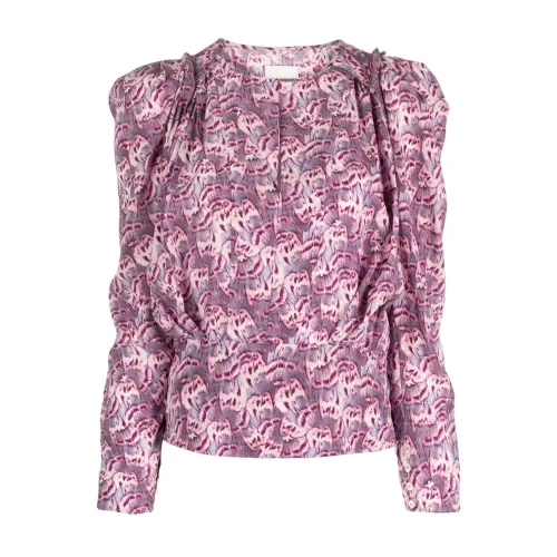 Isabel Marant , Zarga-Gb Sweaters ,Purple female, Sizes: