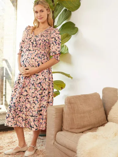 Isabella Oliver Meredith Maternity Dress, Pink Blur - Pink Blur - Female