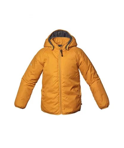 Isbjorn Childrens Unisex Frost Light Weight Jacket - Yellow Nylon