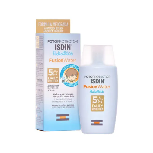 ISDIN Pediatrics Fusion Water SPF 50 50ml | Facial sun