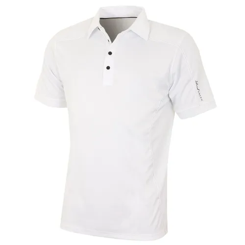 Island GREEN Mens 4 Button CoolPass Polo Shirt - White - 3XL